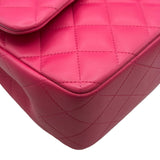 シャネル CHANEL デカマトラッセ30 A58600 19番台 ピンク シルバー金具 ラム レディース ショルダーバッグ