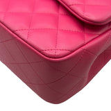 シャネル CHANEL デカマトラッセ30 A58600 19番台 ピンク シルバー金具 ラム レディース ショルダーバッグ