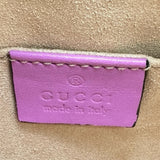 グッチ GUCCI GGマーモントカメラバッグ 448065 パープル レザー レディース ショルダーバッグ
