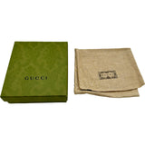 グッチ GUCCI シェリーウォレット 408826 グレー/ブラック GGスプリームキャンバス ユニセックス 二つ折り財布