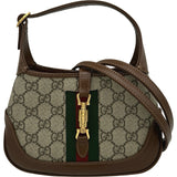 グッチ GUCCI ジャッキーミニハンド 637092 ブラウン GGスプリーム レディース ショルダーバッグ