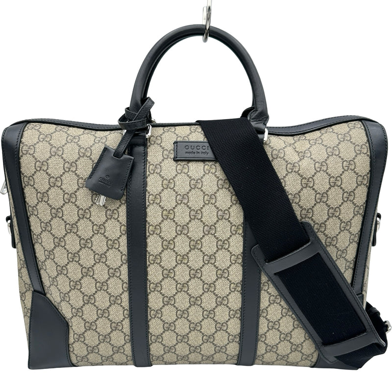 グッチ GUCCI ビジネスバッグ 406384 ブラック GGスプリーム メンズ