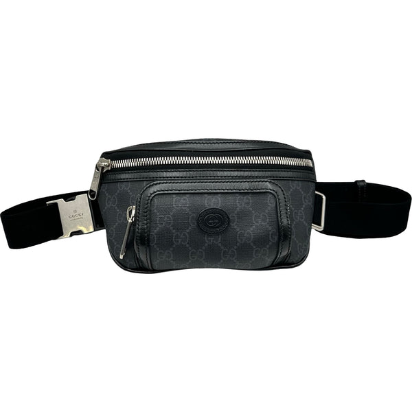 グッチ GUCCI ボディバッグ 682933 ブラック GGスプリームキャンバス