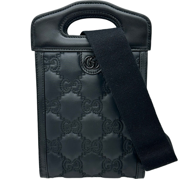 グッチ GUCCI ミニショルダー 723776 ブラック GGマトラッセ