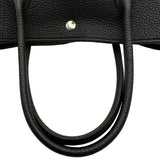 エルメス HERMES ガーデンパーティPM C刻印 ブラック シルバー金具 ネゴンダ レディース トートバッグ