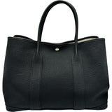 エルメス HERMES ガーデンパーティPM C刻印 ブラック シルバー金具 ネゴンダ レディース トートバッグ