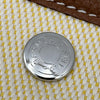 エルメス HERMES ガーデンパーティーPM C刻印　(2018年製) ゴールド・エクリュ/ジョーヌアンブル シルバー金具 トワルミリタリー・ネゴンダ レディース トートバッグ