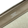 エルメス HERMES ジップタブレット D刻印 トゥルティエールグレー/シルバー金具 エバーカラー メンズ クラッチバッグ