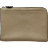 エルメス HERMES ジップタブレット D刻印 トゥルティエールグレー/シルバー金具 エバーカラー メンズ クラッチバッグ