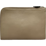 エルメス HERMES ジップタブレット D刻印 トゥルティエールグレー/シルバー金具 エバーカラー メンズ クラッチバッグ