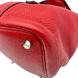 エルメス HERMES ピコタンロック PM A刻印 ルージュカザック シルバー金具 トリヨン レディース ハンドバッグ