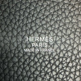 エルメス HERMES ピコタンロック MM ブラック シルバー金具 トリヨン レディース ハンドバッグ