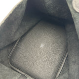 エルメス HERMES ピコタンロック MM ブラック シルバー金具 トリヨン レディース ハンドバッグ