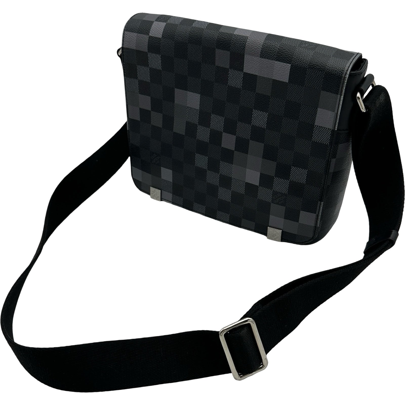ルイ・ヴィトン LOUIS VUITTON ディストリクトPM N40072 ネイビー グラ