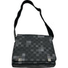 ルイ・ヴィトン LOUIS VUITTON ディストリクトPM N40072 ネイビー グラフィット・ピクセル メンズ ショルダーバッグ