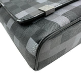 ルイ・ヴィトン LOUIS VUITTON ディストリクトPM N40072 ネイビー グラフィット・ピクセル メンズ ショルダーバッグ