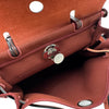 エルメス HERMES エールバックジップPM D刻 ボルドー シルバー金具 トワル・ハンター レディース ショルダーバッグ