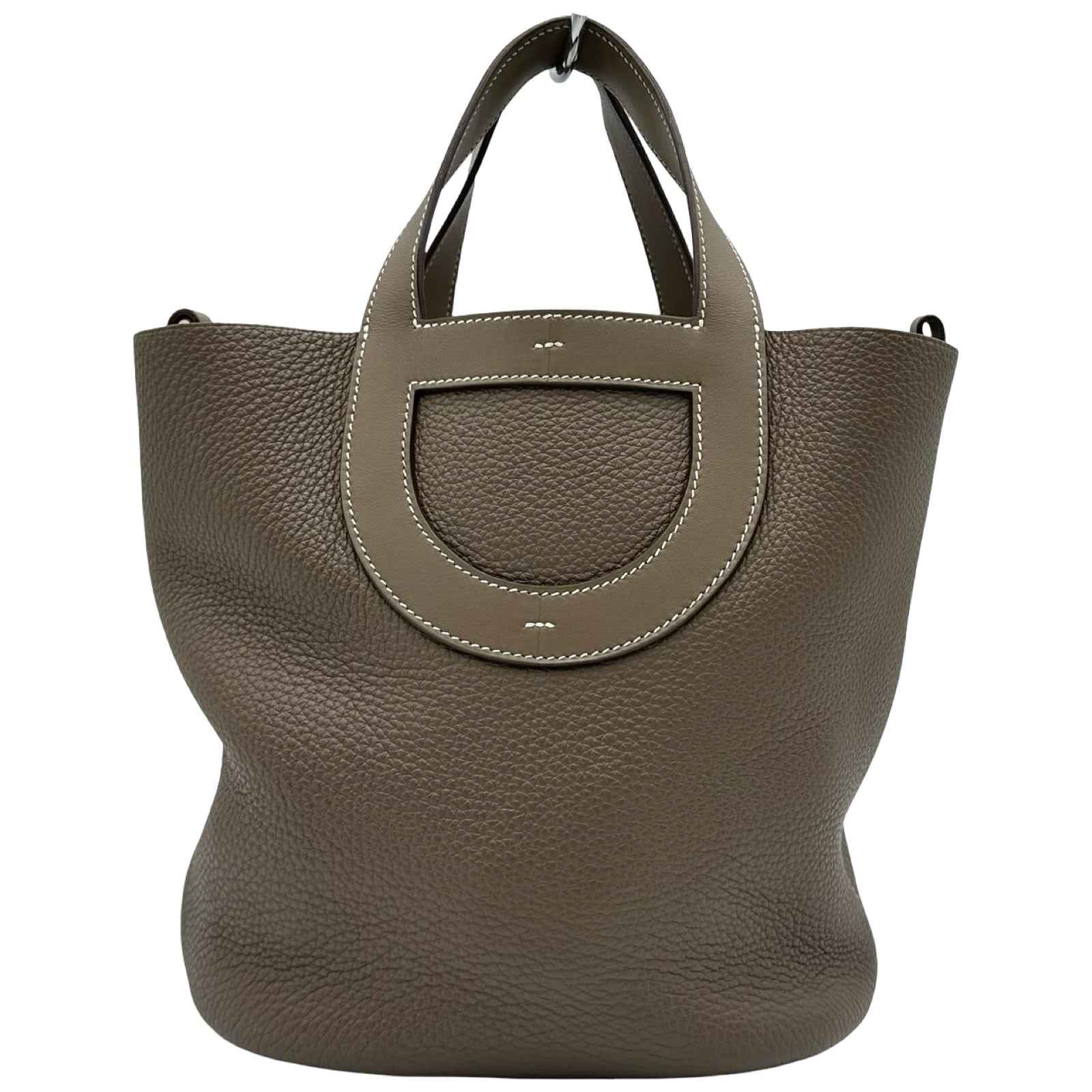 エルメス HERMES インザループ23 B刻印 エトゥープ ゴールド金具