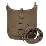 エルメス HERMES エブリンTPM K刻印 エトゥープ/シルバー金具 トリヨン レディース ショルダーバッグ