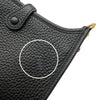 エルメス HERMES エヴリンTPM W刻 ブラック ゴールド金具 トリヨンクレマンス レディース ショルダーバッグ