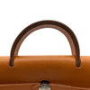 エルメス HERMES エールバッグアドPM □B刻 ベージュ/ゴールド トワル/レザー レディース リュック・デイパック