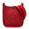 エルメス HERMES エヴリン TPM B刻 ルージュカザック シルバー金具 トリヨン レディース ショルダーバッグ