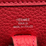 エルメス HERMES エヴリン TPM B刻 ルージュカザック シルバー金具 トリヨン レディース ショルダーバッグ