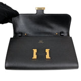 エルメス HERMES コンスタンストゥーゴー Z刻 ブラック/ゴールド金具 エプソン レディース ショルダーバッグ