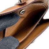 エルメス HERMES グレナンコンパクト W刻 ゴールド シルバー金具 スイフト レディース コインケース