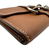 エルメス HERMES グレナンコンパクト W刻 ゴールド シルバー金具 スイフト レディース コインケース