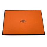 エルメス HERMES カルヴィ デュオ B刻印 ブラック シルバー金具 エプソン レディース カードケース