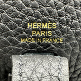 エルメス HERMES エヴリン TPM U刻 ブラック ゴールド金具 トリヨン レディース ショルダーバッグ