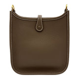 エルメス HERMES エヴリン TPM K刻 エトゥープ ゴールド金具 トリヨン レディース ショルダーバッグ
