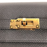 エルメス HERMES ケリートゥーゴー B刻 ブラック/ゴールド金具 エプソン レディース ショルダーバッグ