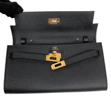 エルメス HERMES ケリートゥーゴー B刻 ブラック/ゴールド金具 エプソン レディース ショルダーバッグ