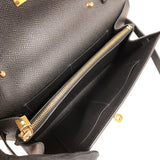 エルメス HERMES ケリートゥーゴー B刻 ブラック/ゴールド金具 エプソン レディース ショルダーバッグ