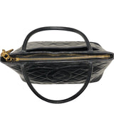 シャネル CHANEL 復刻トート A01804 ブラック ゴールド金具 ラムスキン レディース ハンドバッグ