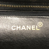 シャネル CHANEL 復刻トート A01804 ブラック ゴールド金具 ラムスキン レディース ハンドバッグ