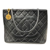 シャネル CHANEL 復刻トート A01804 ブラック ゴールド金具 ラムスキン レディース ハンドバッグ