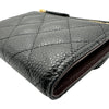 シャネル CHANEL クラシックスモールフラップウォレット AP0231 ブラック ゴールド金具 キャビアスキン レディース 三つ折り財布