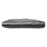 シャネル CHANEL ジップカードホルダー AP3179 ブラック/ゴールド金具 キャビア レディース カードケース