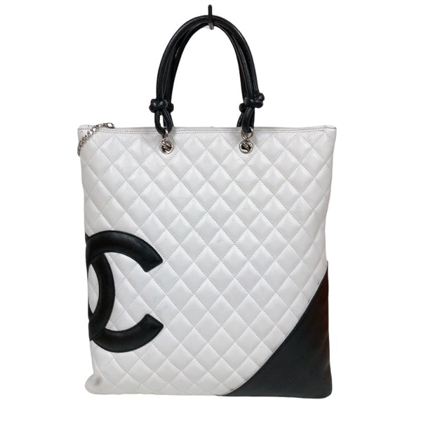 シャネル CHANEL カンボンライン フラットトートバック A28126