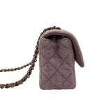 シャネル CHANEL ミニマトラッセ20 A69900 ピンク ゴールド金具 ツイード レディース ショルダーバッグ