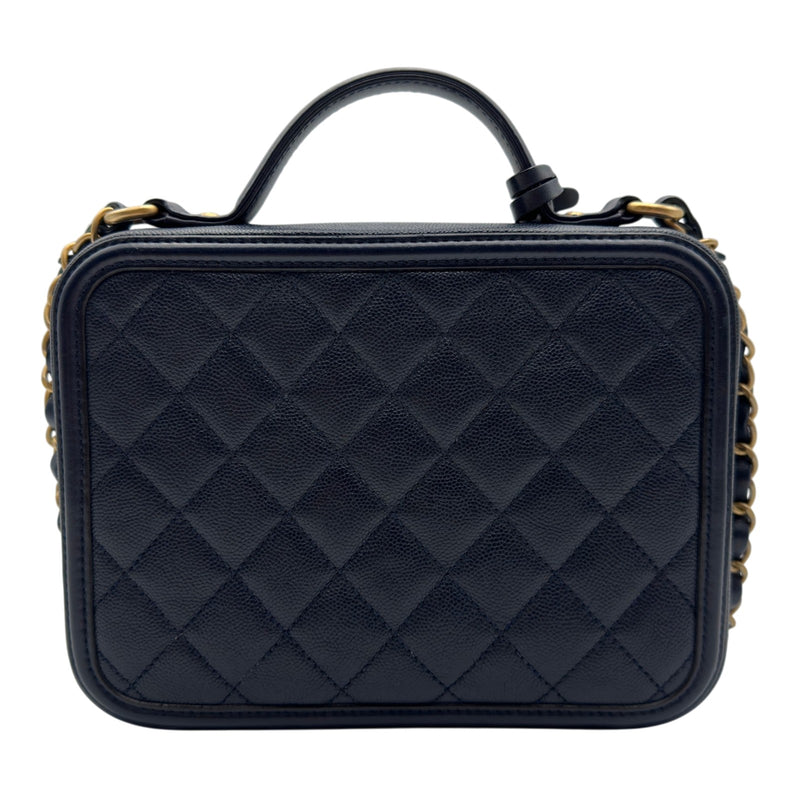 シャネル CHANEL CCフィリグリーバニティバッグ A93343 25番台