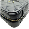 シャネル CHANEL CCフィリグリーバニティバッグ A93343 25番台 ネイビー ゴールド金具 キャビアスキン レディース ショルダーバッグ