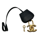 シャネル CHANEL CCフィリグリーバニティバッグ A93343 25番台 ネイビー ゴールド金具 キャビアスキン レディース ショルダーバッグ