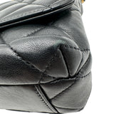 シャネル CHANEL マトラッセ ロゴチェーン スモールフラップバッグ AS5011 ブラック ゴールド金具 AS5011 レディース ショルダーバッグ