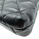 シャネル CHANEL マトラッセ ロゴチェーン スモールフラップバッグ AS5011 ブラック ゴールド金具 AS5011 レディース ショルダーバッグ
