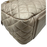 シャネル CHANEL コココクーン ボストンバッグ A47205 13番台 ゴールド ゴールド金具 ラムスキン レディース ボストンバッグ