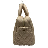 シャネル CHANEL コココクーン ボストンバッグ A47205 13番台 ゴールド ゴールド金具 ラムスキン レディース ボストンバッグ